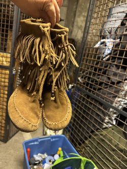 Moccasin boots