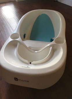 4moms baby bath tub with temperature control