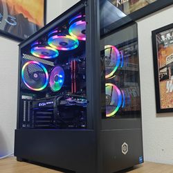 Custom Gaming Computer PC Desktop Intel I5 11600k, Nvidia GTX 1080, 16GB DDR4, M.2 SSD, EVGA PS5 PS4 XBOX