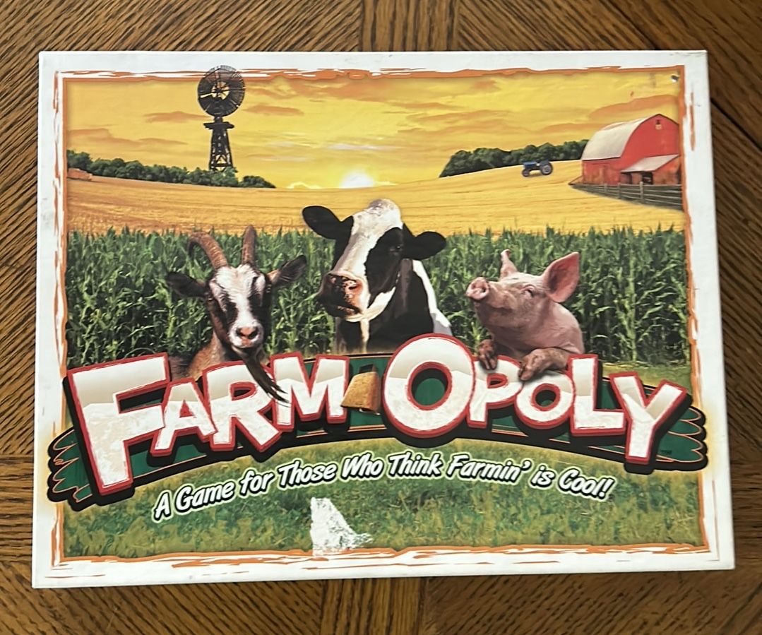 FARM-OPOLY Board Game