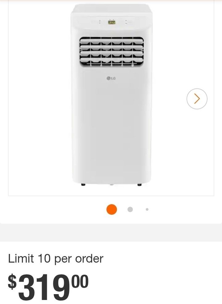 LG PORABLE AIR CONDITIONER