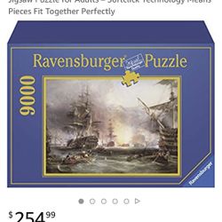 A Seriously Awesome  And Challenging 9000 Piece Puzzle 1/2 Price 