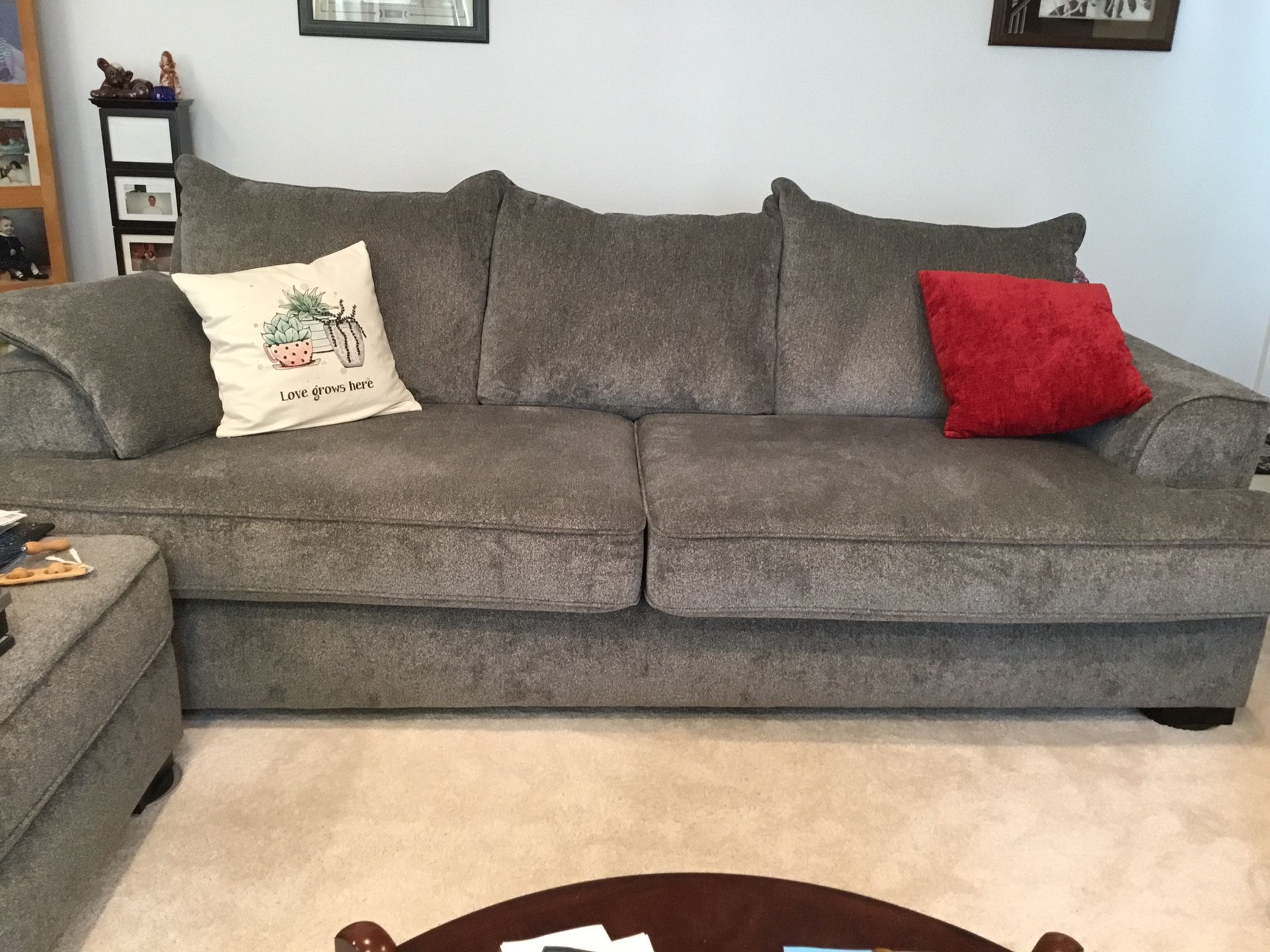 Trio! Couch, Loveseat, Ottoman