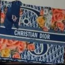 Christian  Dior Tote Bag And Hat 