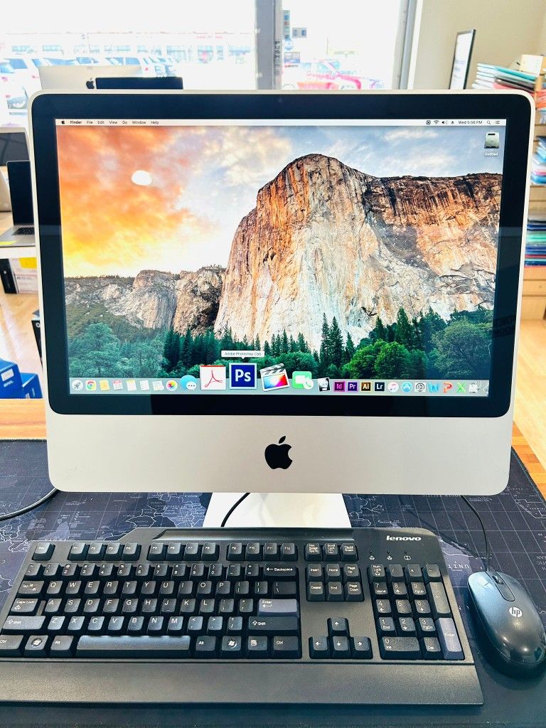 Apple iMac 20” 09 4GB 256GB SSD GarageBand//Photo Editing Fully Functional