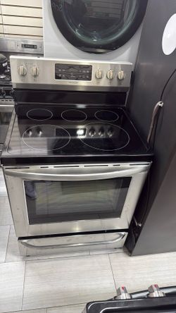 Frigedaire Electric Stove 5 Burner 30 Inches 