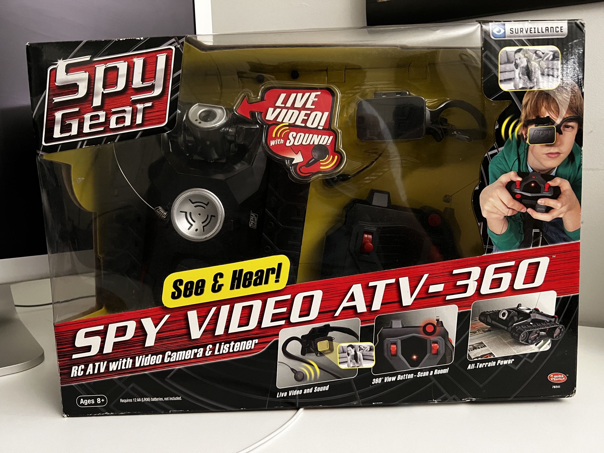 Spy Gear Spy Video ATV-360 Vintage - Brand New