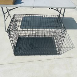 Large Folding Dog Crate 36x22x24 New Not In Box 