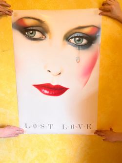 Athena 8O’s “Love Lost Large Vintage Art Poster