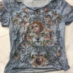 Seamless Silk Angel Shirt 