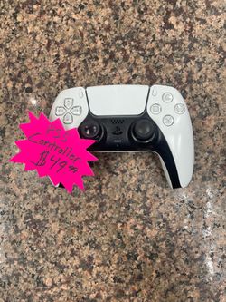 White PS5 Controller