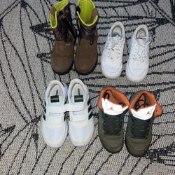 4 Pairs Of Boys Shoes! Size 13 -1.5-$5 To $40!
