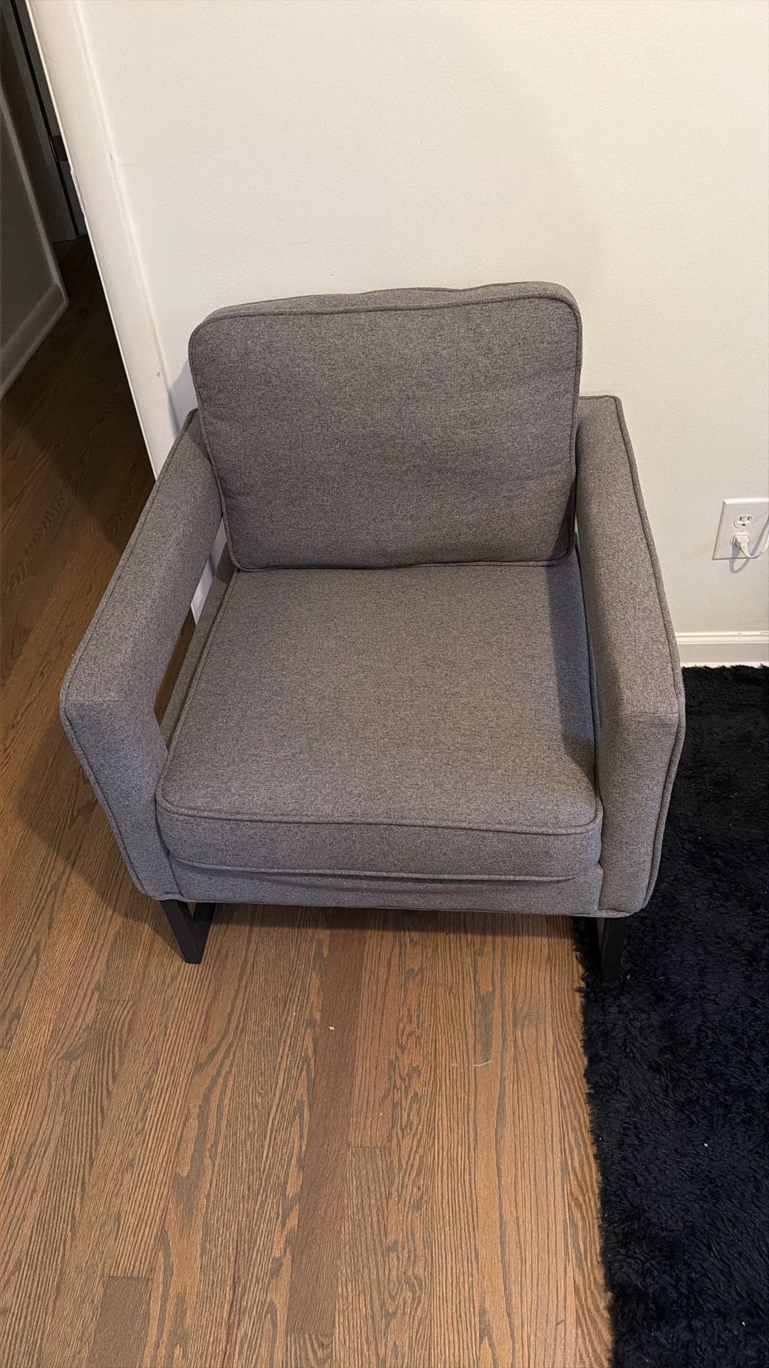 Grey Arm Chair