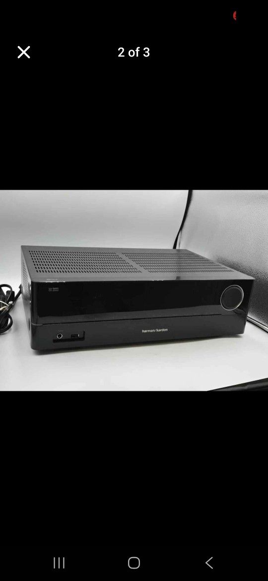 Harman Kardon HK3700 170W 2-Channel High Performance Receiver Amplifier