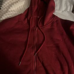 Red Zip Up 