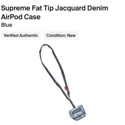 Supreme Denim AirPod Case