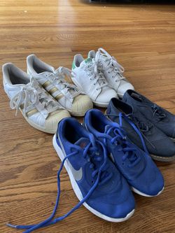 10 Bucks Nike, Adidas, & Toms Boy Shoes