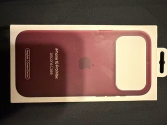 Apple silicone case