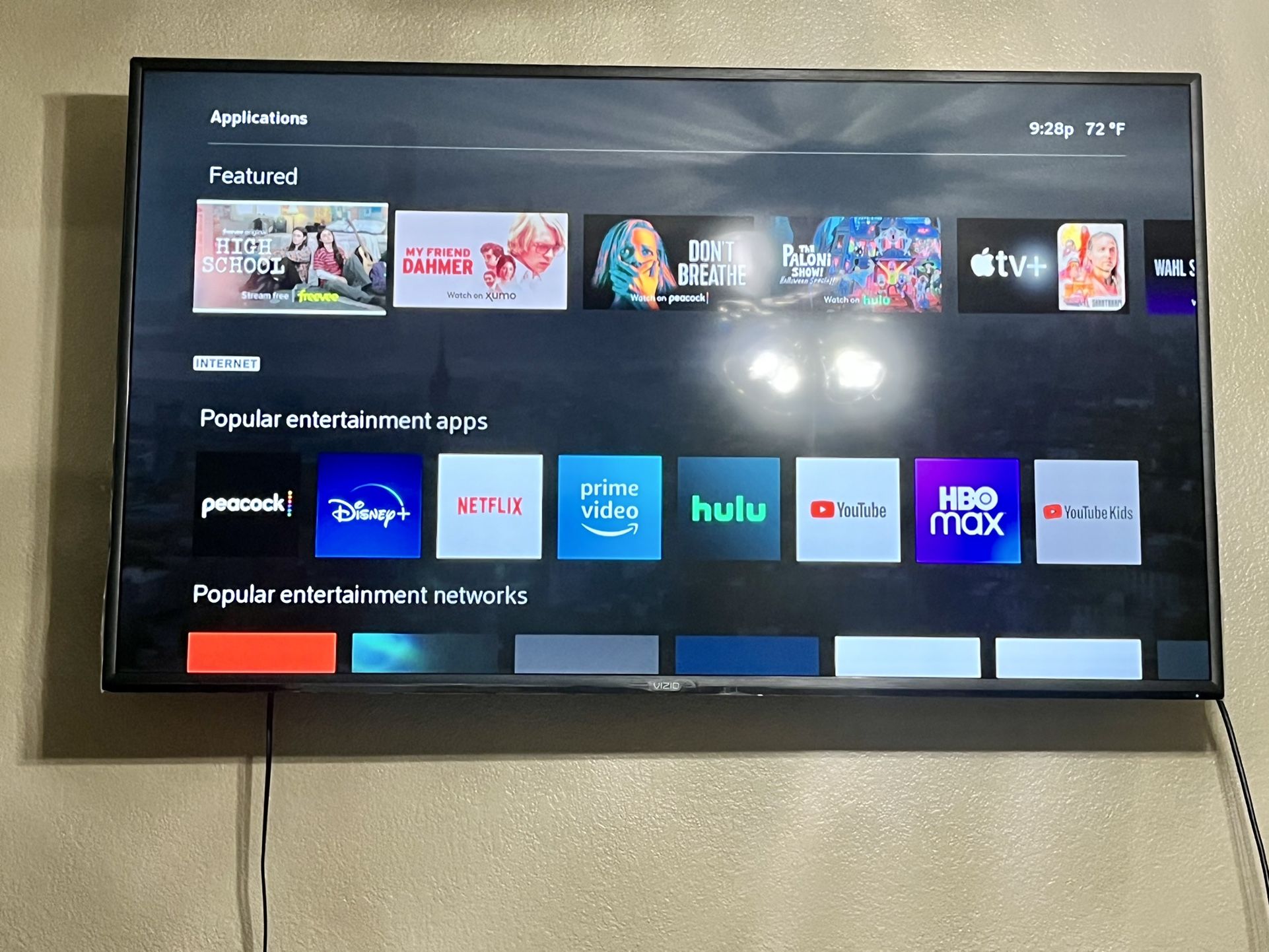 Vizio 58” 4K UHD LED Smartcast Smart TV