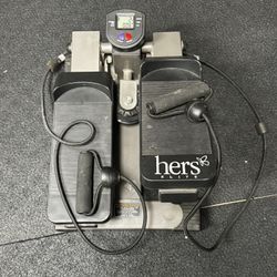 Compact Hers Elite Mini Stepper w/ Resistance Bands