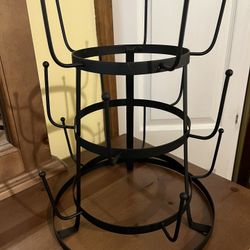 Black Metal Mug Holder