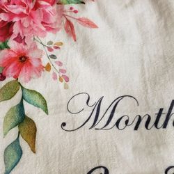 Baby Month  Blanket 