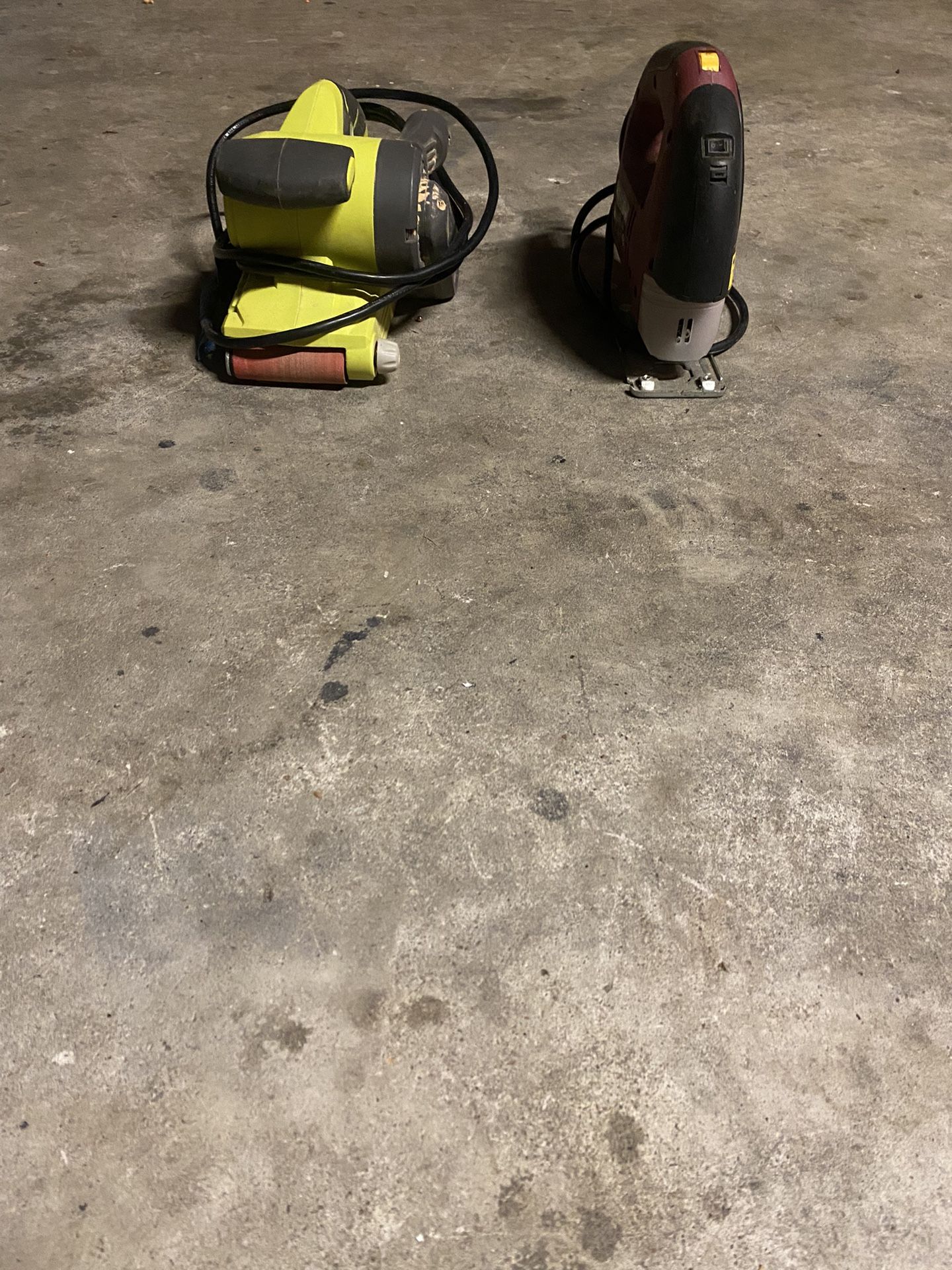 Sander And Wood Saw