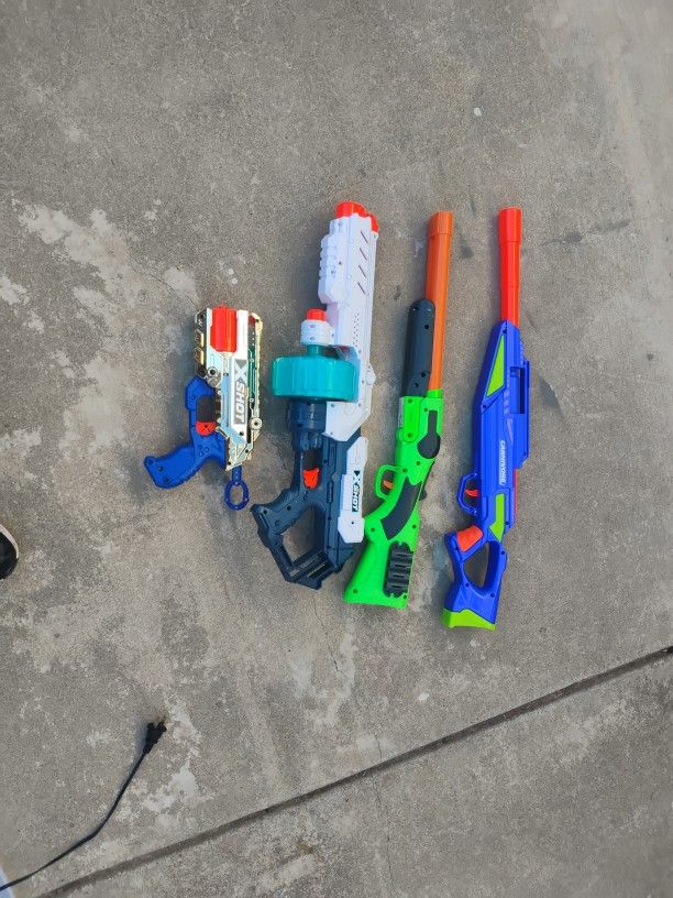 Toy Guns Nerf And X-shot