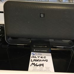 Altec Lansing mp3 player amplified dock