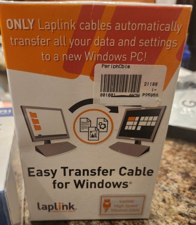 Laplink Easy Transfer Cable for Windows
