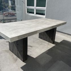 Living Spaces 82 Inches Dining Table