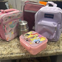 Lunch Box,thermal And Box All 20dlls