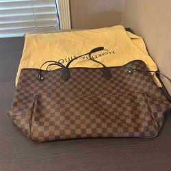 Louis Vuitton Neverfull NM Tote Damier GM