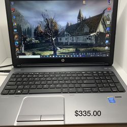 i5…i5…i5…HP PROBOOK   650  G1  PAVILLION  128..GB SSD…16.0.. GB -RAM .  7 GENERATION….FASTER  and  READY FOR CLASSES  ON LINE OR WORK FROM HOME (ZOOM)