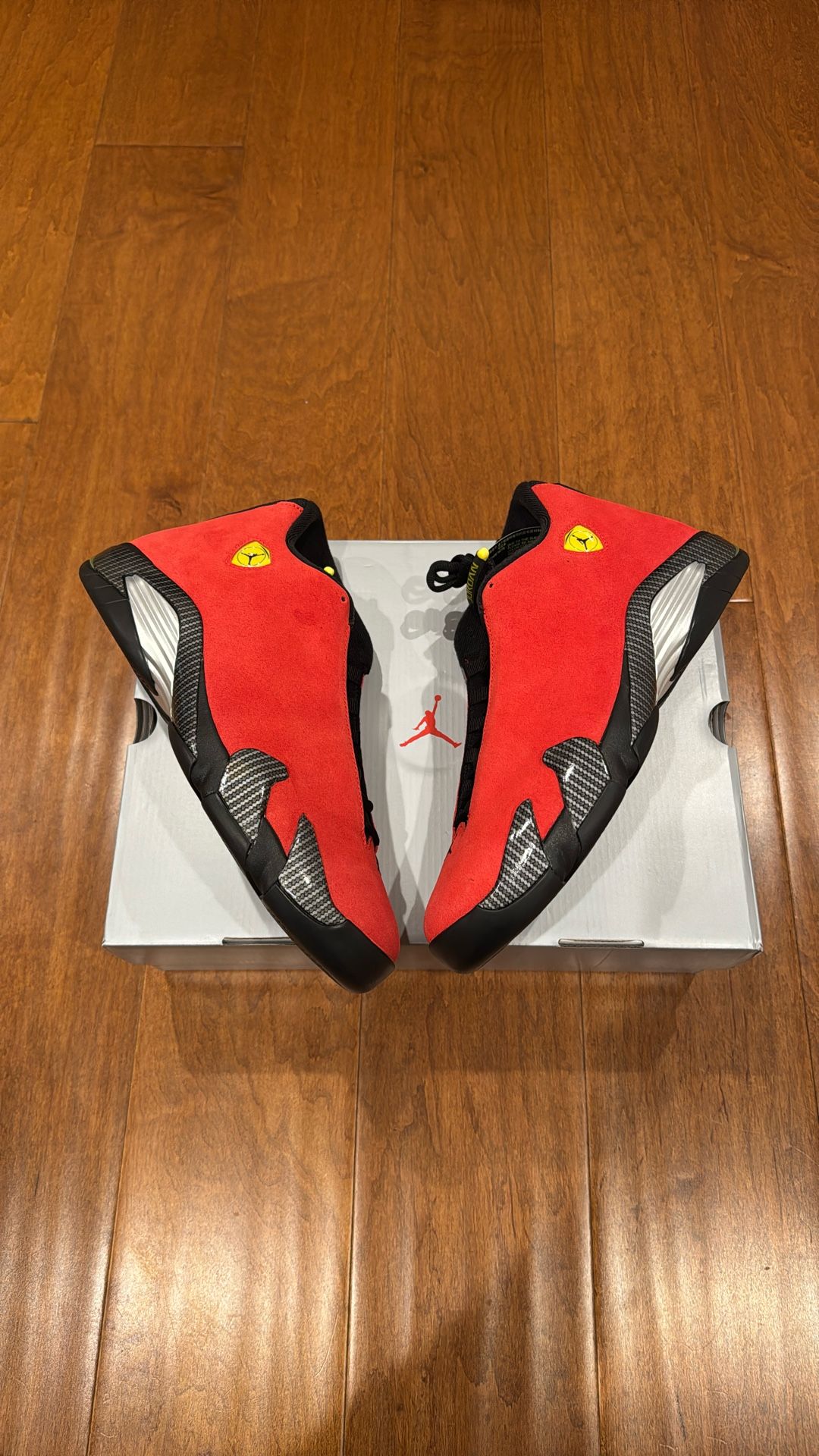 Jordan 14 Retro Ferrari Size 12 M