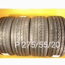 4   New Tires   For Sale   275/65/20   LT AT 10ply All Terrain   We Service Motorcycle Tires