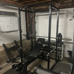 Titan Fitness T-2 Series 83” Power Cage