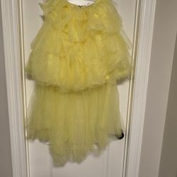 Beautiful Yellow Party Dress