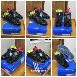 Adidas Superstar x Sp5der Black & Red 