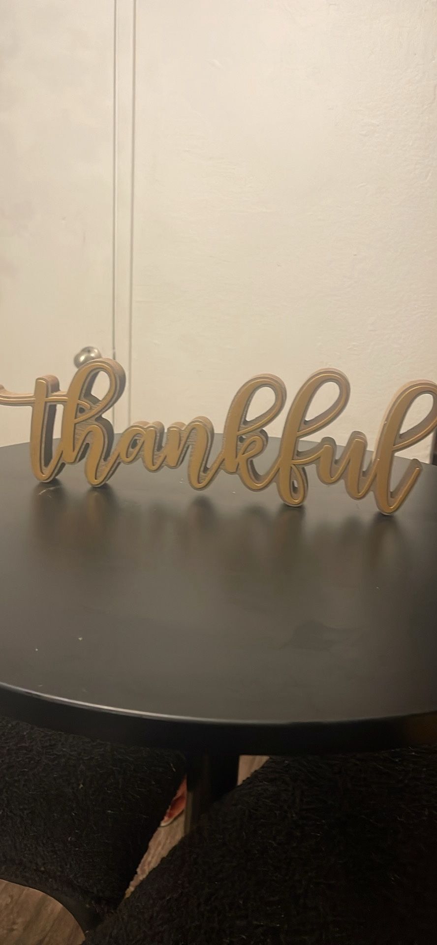 Decor Sign “Thankful”