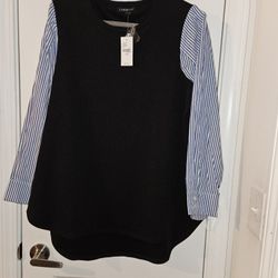 NICE  NEW WOMENS LANE BRYANT TOP