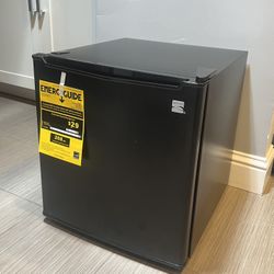 Black Mini Fridge With Freezer