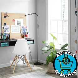 Mainstays 71-inch LED Modern Floor Lamp with Adjustable Brightness