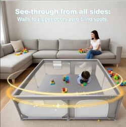 Large playpen