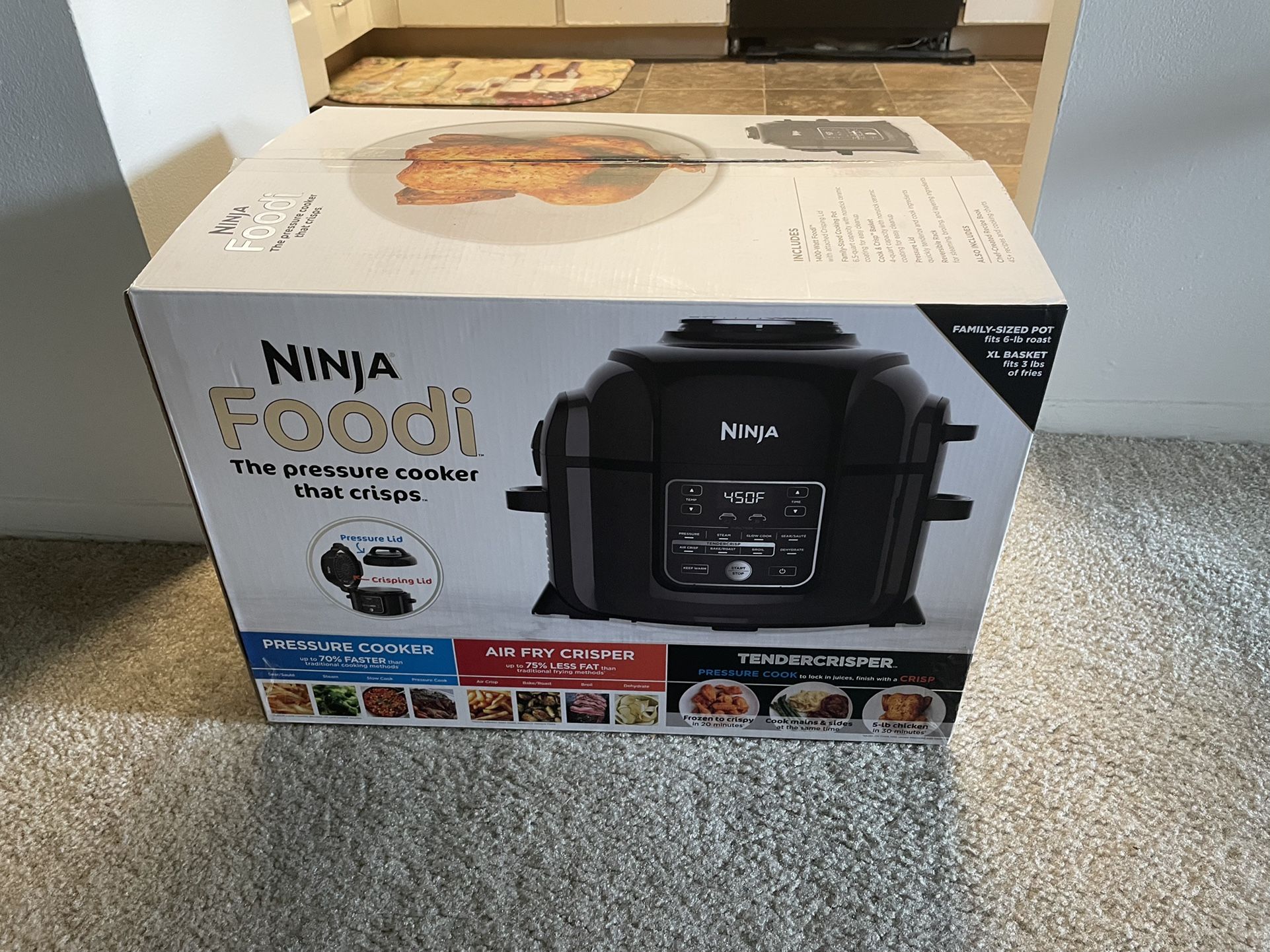 Ninja Foodi Pressure Cooker/Air Crisper