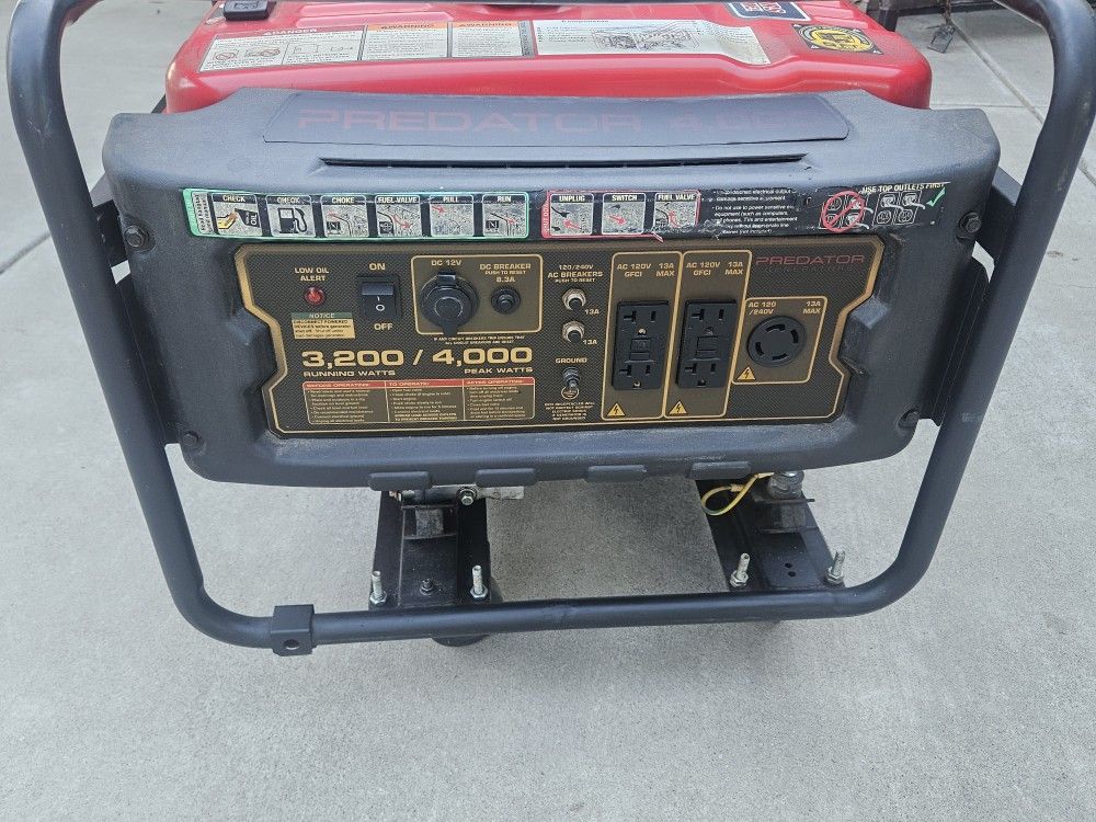 GENERADOR  DEPREDATOR  DE 4,000 WATTS 