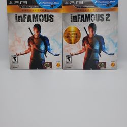 PS3 Infamous & Infamous 2 