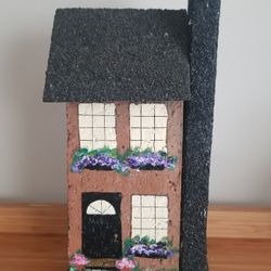 Handcrafted Hearth Long Stick Match Holder 