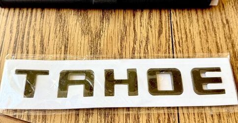 TAHOE LETTERING  (Metal) 