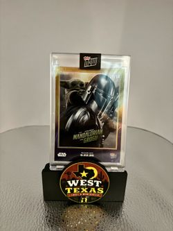 Topps Now Mandalorian & Grogu Gold /50 Star Wars Card